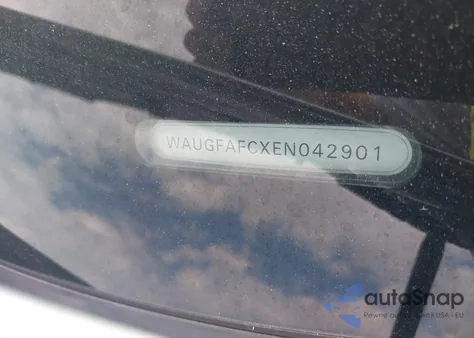 2014 Audi A6 2.0T Premium from USA, damaged, VIN WAUGFAFCXEN042901